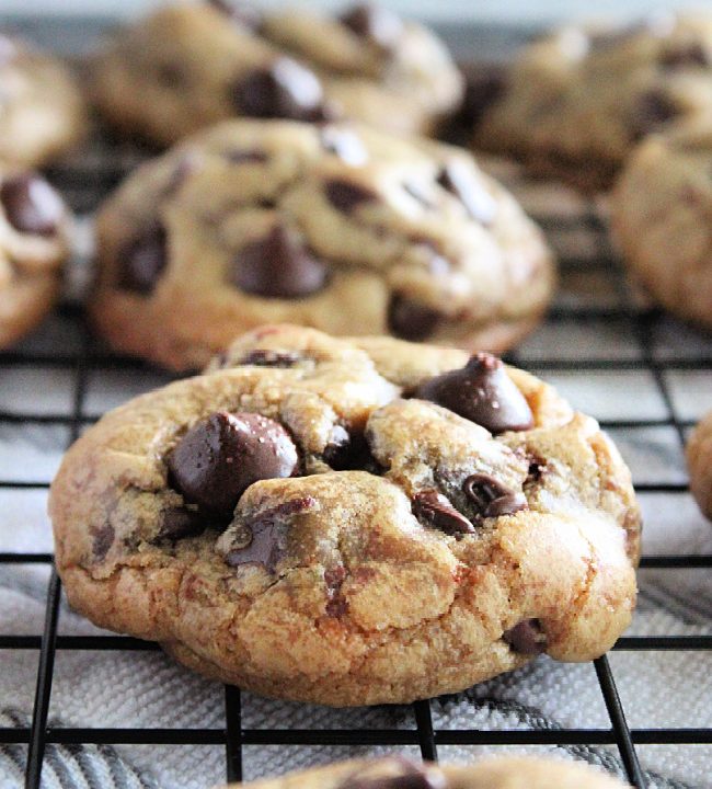 Browned Butter Chocolate Chip Cookies- Big Green House