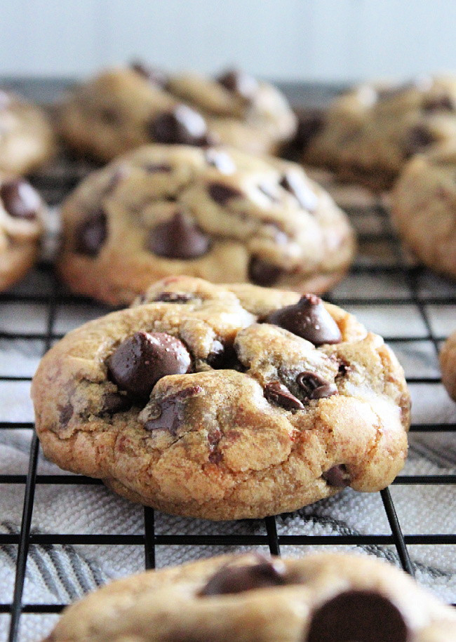 Browned Butter Chocolate Chip Cookies- Big Green House