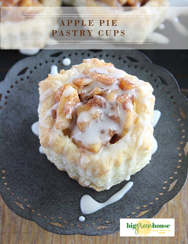Apple Pie Pastry Cups- Big Green House