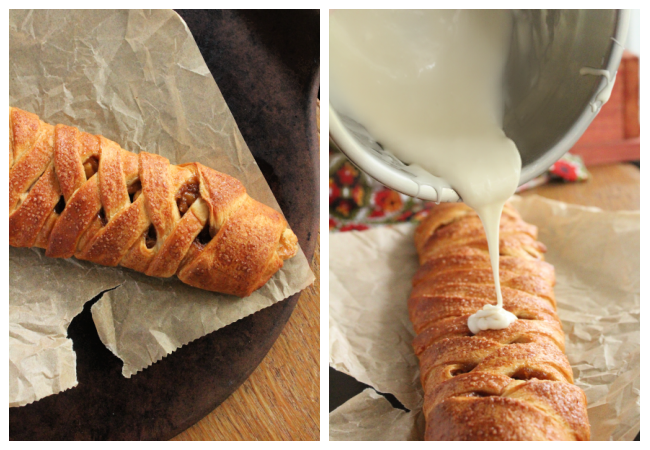 Cream Cheese Apple Crescent Braid- Big Green House