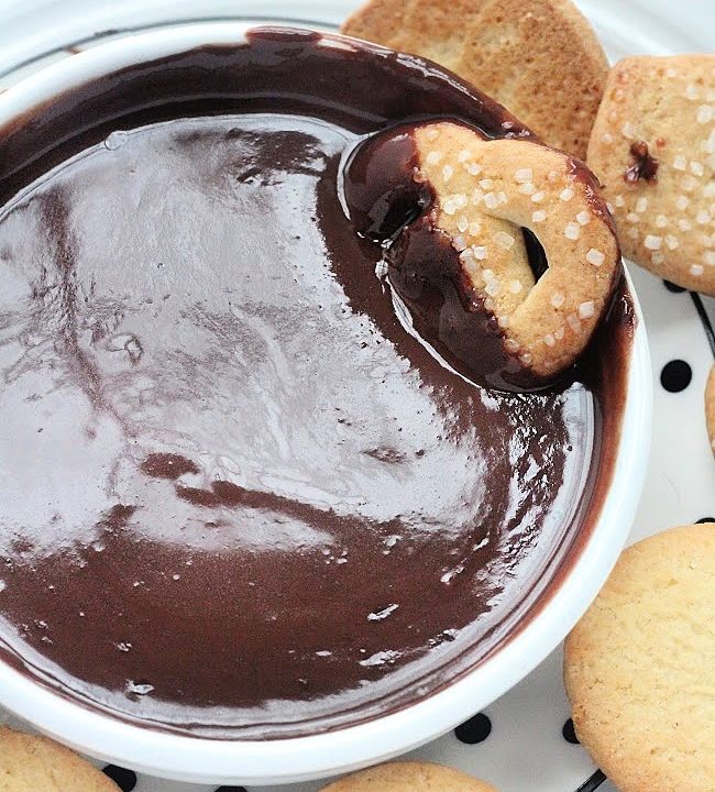 Three Ingredient Chocolate Dip- Big Green House