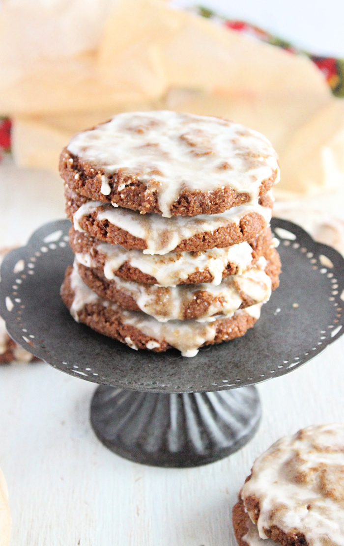 Iced Molasses Cookies- Big Green House