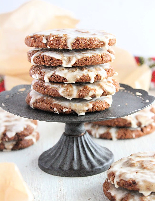 Iced Molasses Cookies- Big Green House