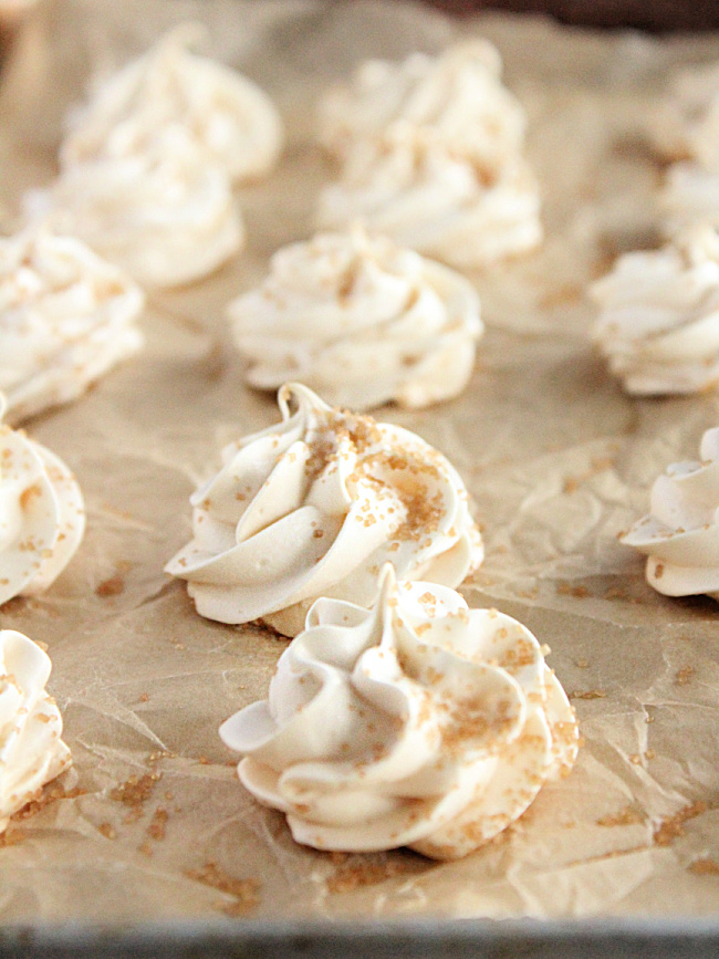 Maple Sugar Meringues- Big Green House