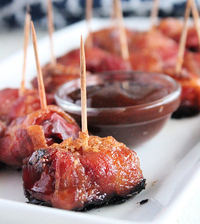 Bacon Wrapped Kielbasa Bites- Big Green House