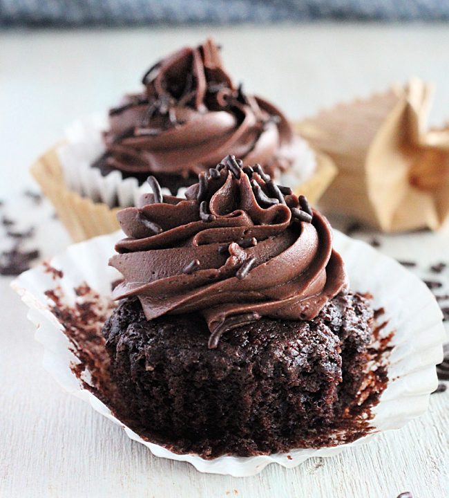 Two Chocolate Cupcakes- Big Green House