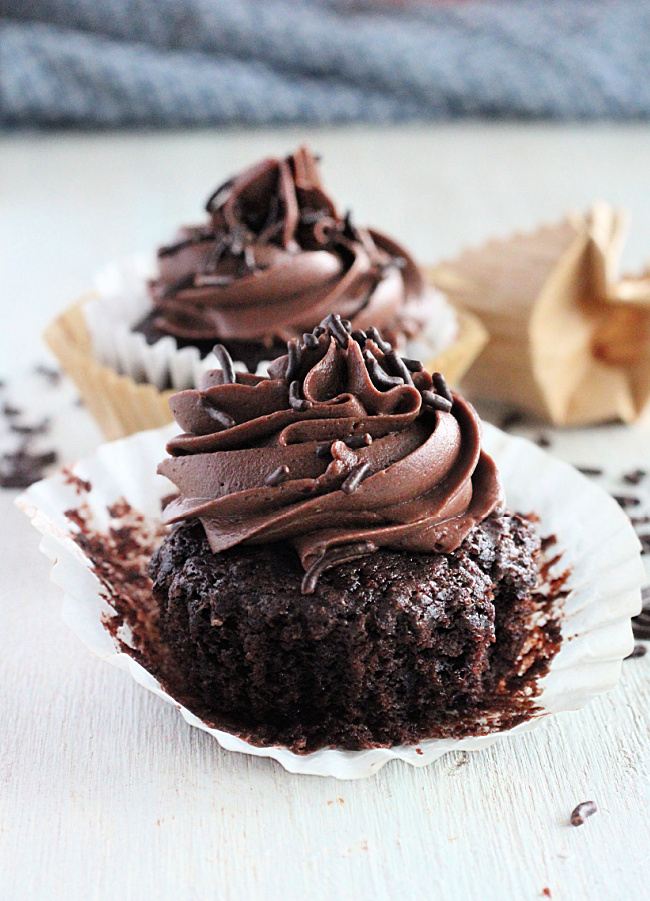 Two Chocolate Cupcakes- Big Green House