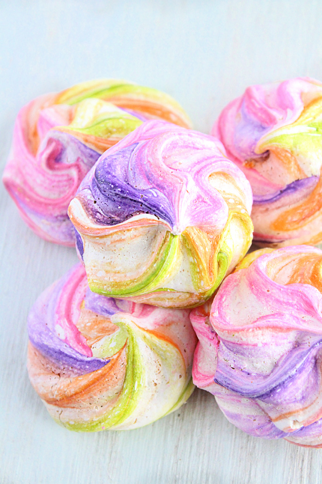 Watercolor Meringues- Big Green House