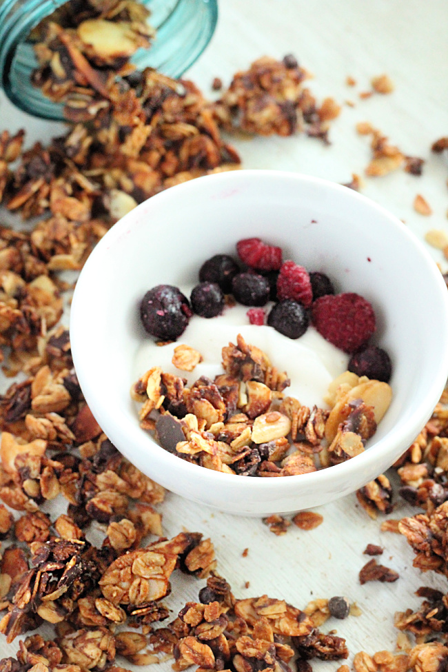 Easy Homemade Granola- Big Green House