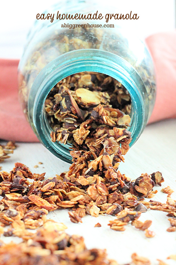 Easy Homemade Granola- Big Green House