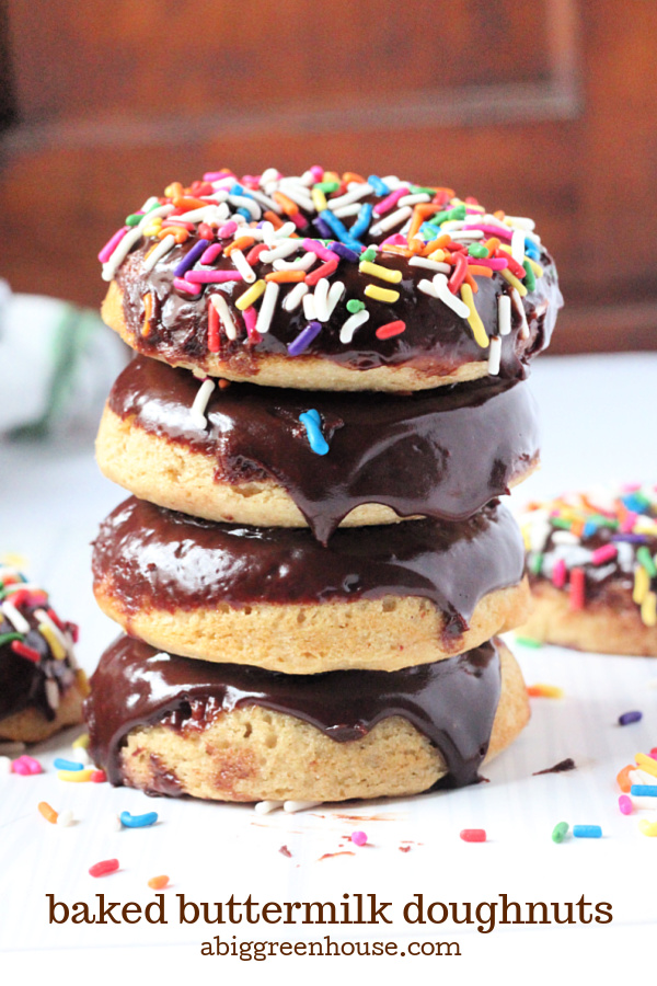 Baked Buttermilk Doughnuts- Big Green House