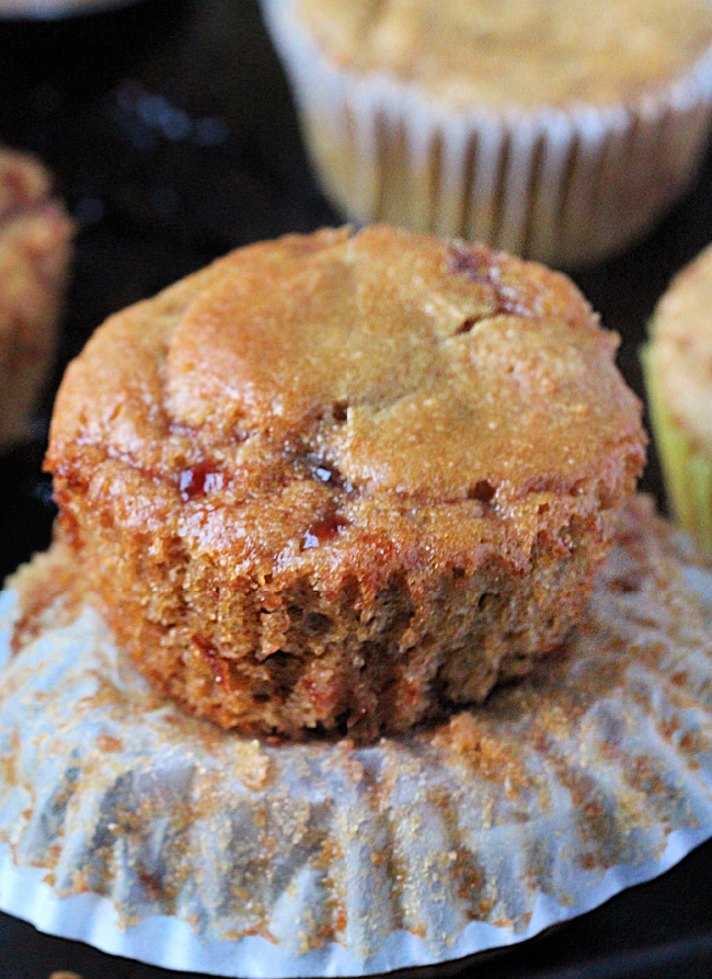 Peanut Butter and Jelly Muffins- Big Green House