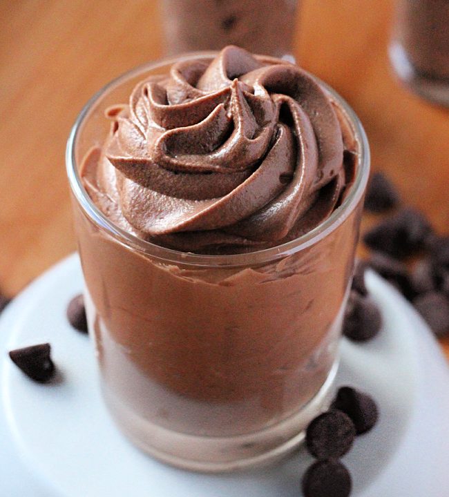 Two Ingredient Chocolate Mousse- Big Green House