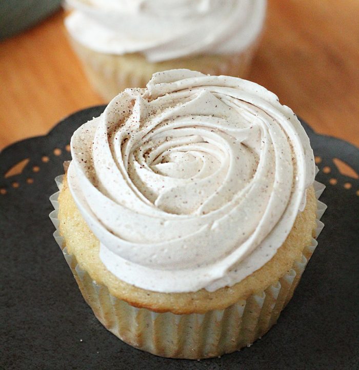 Apple Pie Stuffed Cupcakes- Big Green House
