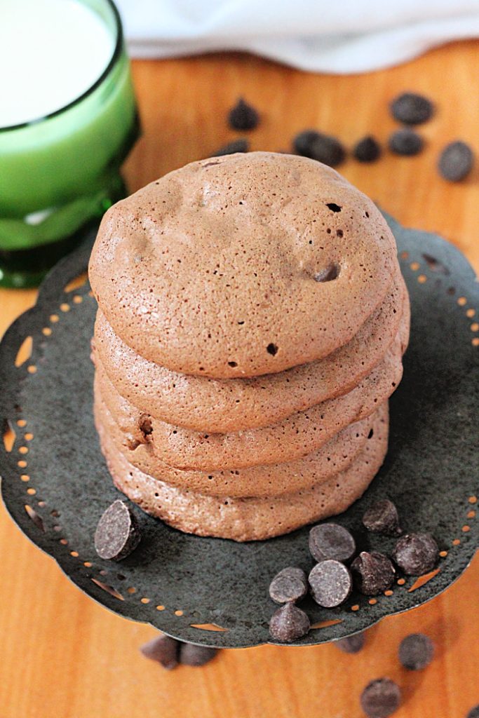 Brownie Meringue Cookies- Big Green House