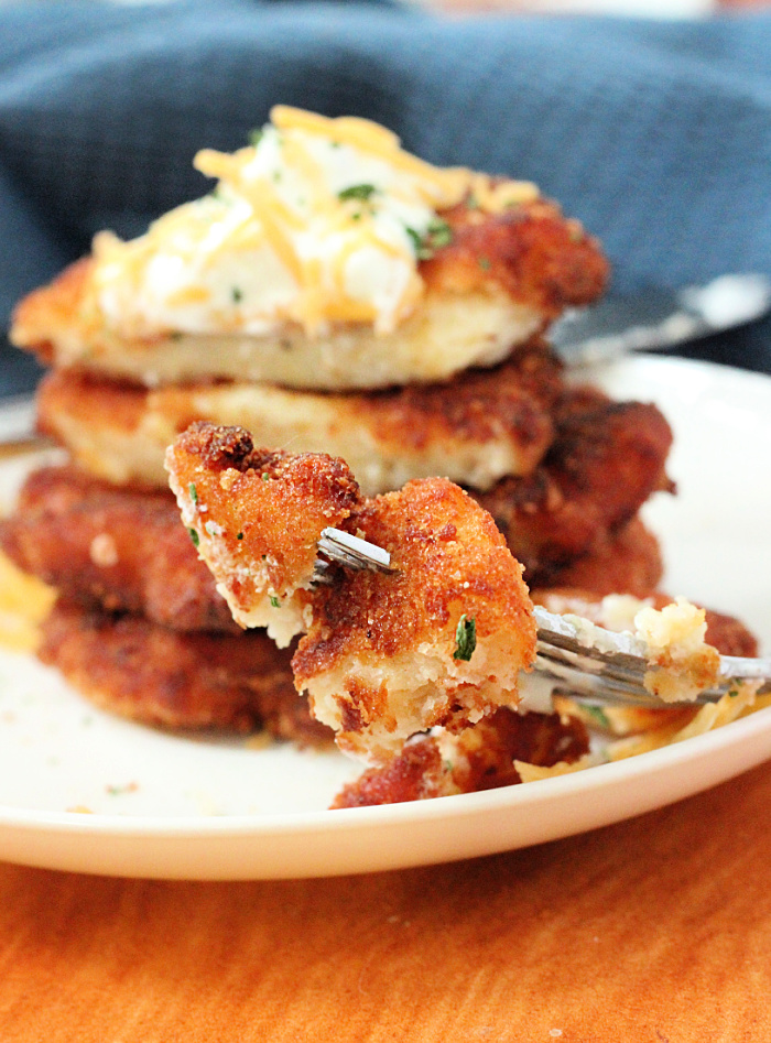 Mashed Potato Pancakes- Big Green House