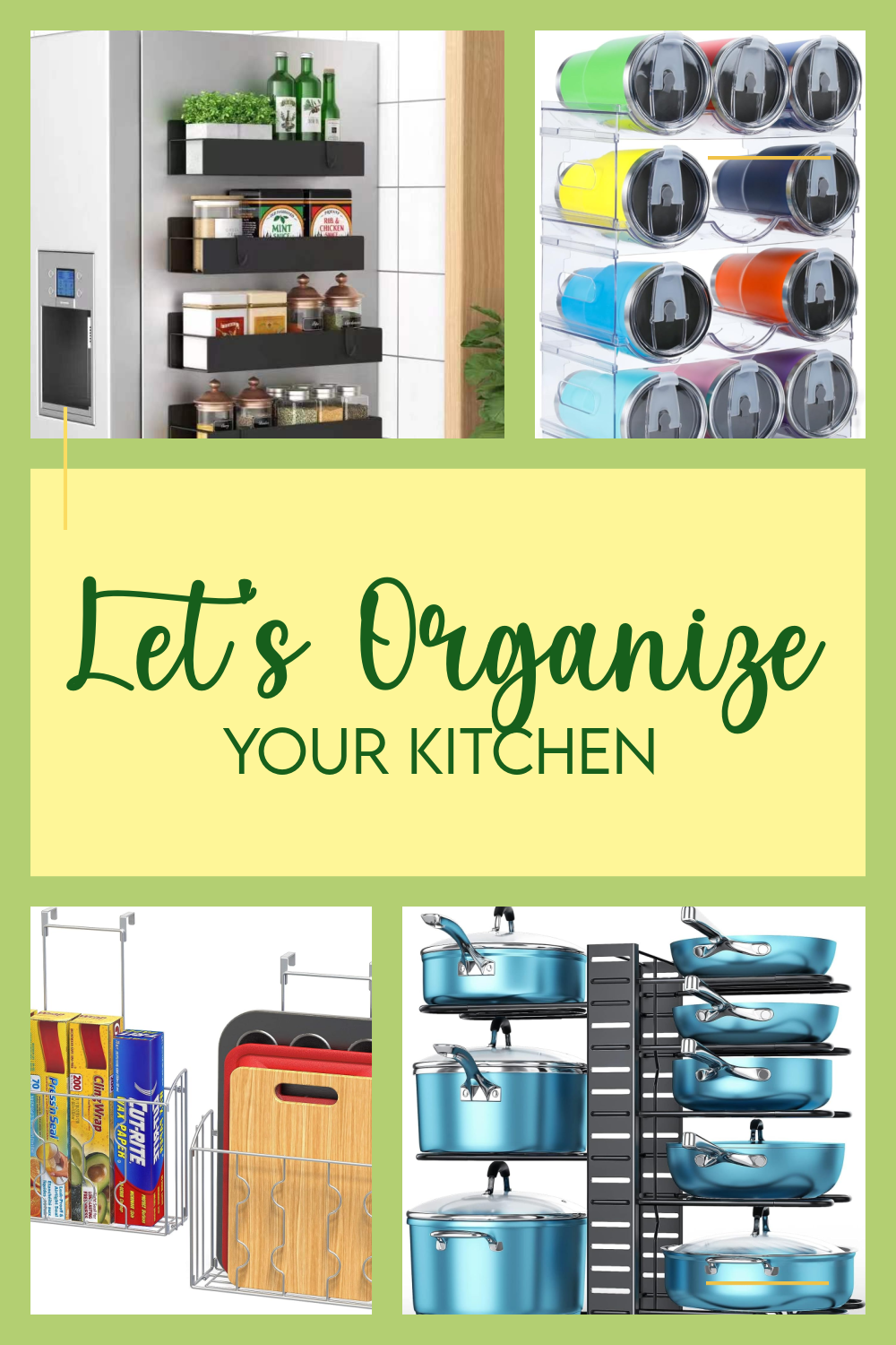 10 Items to Organize Your Kitchen