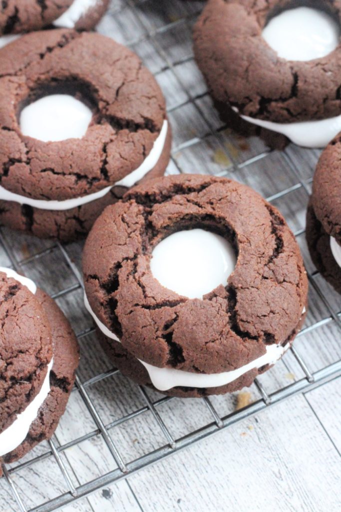 Chocolate Marshmallow Cutout Cookies- Big Green House