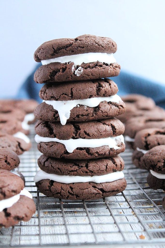 Chocolate Marshmallow Cutout Cookies- Big Green House