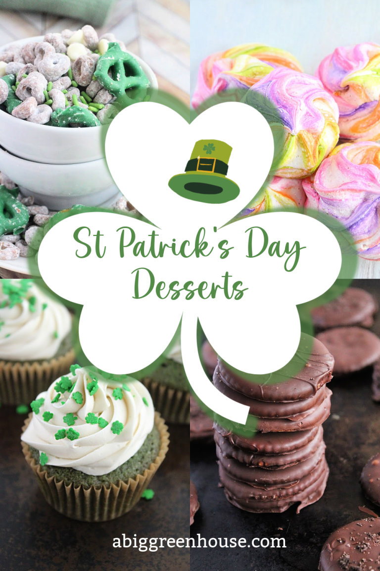 St Patrick's Day Desserts- Big Green House