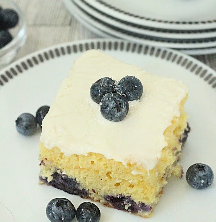 Blueberry Buttermilk Cake- Big Green House