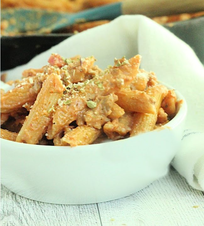 Creamy Penne Pasta- Big Green House