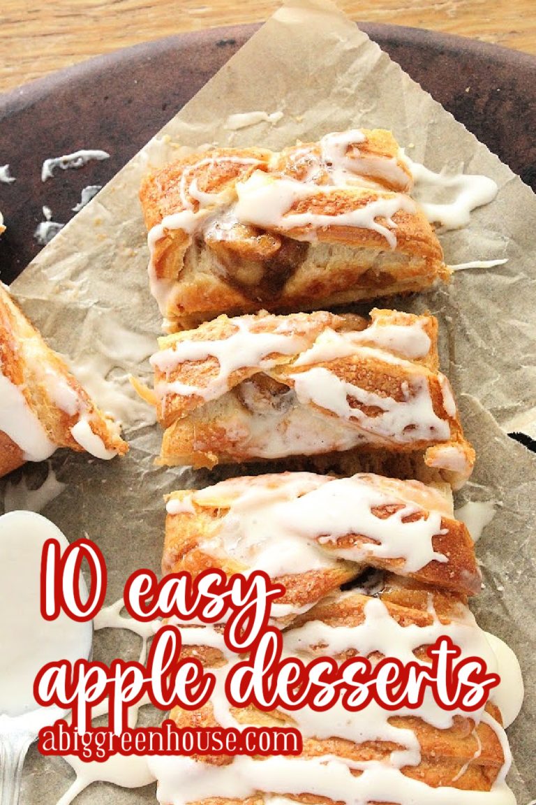 Easy Apple Desserts- Big Green House