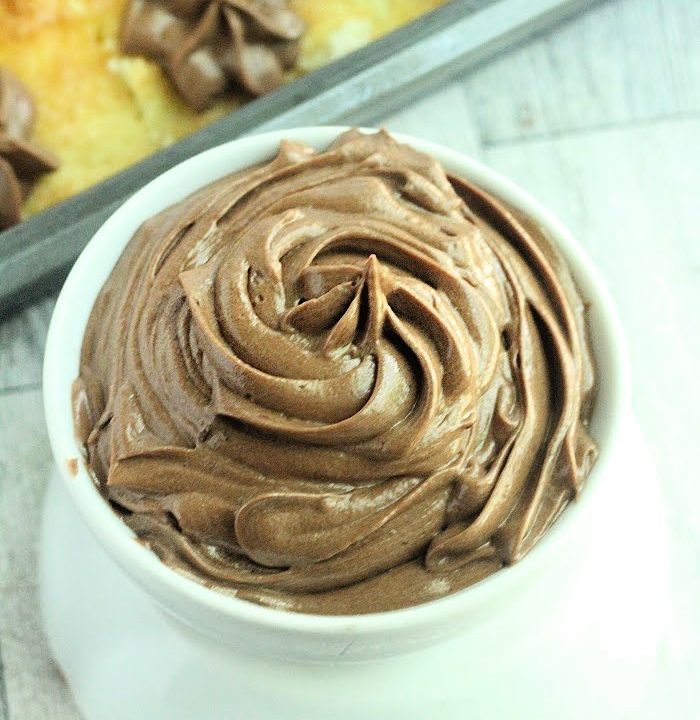 Chocolate Ernmine (Cooked Flour) Frosting