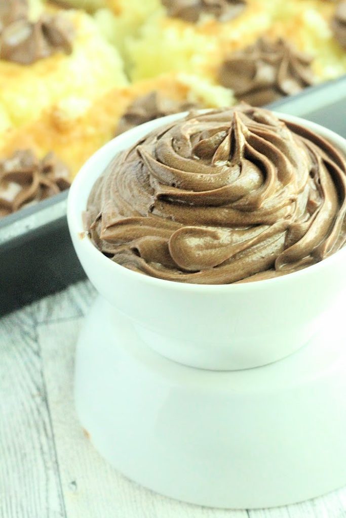 Chocolate Ernmine (Cooked Flour) Frosting