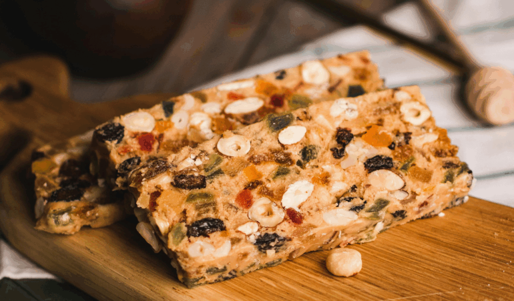 Protein Bar and a Piece of Fruit
