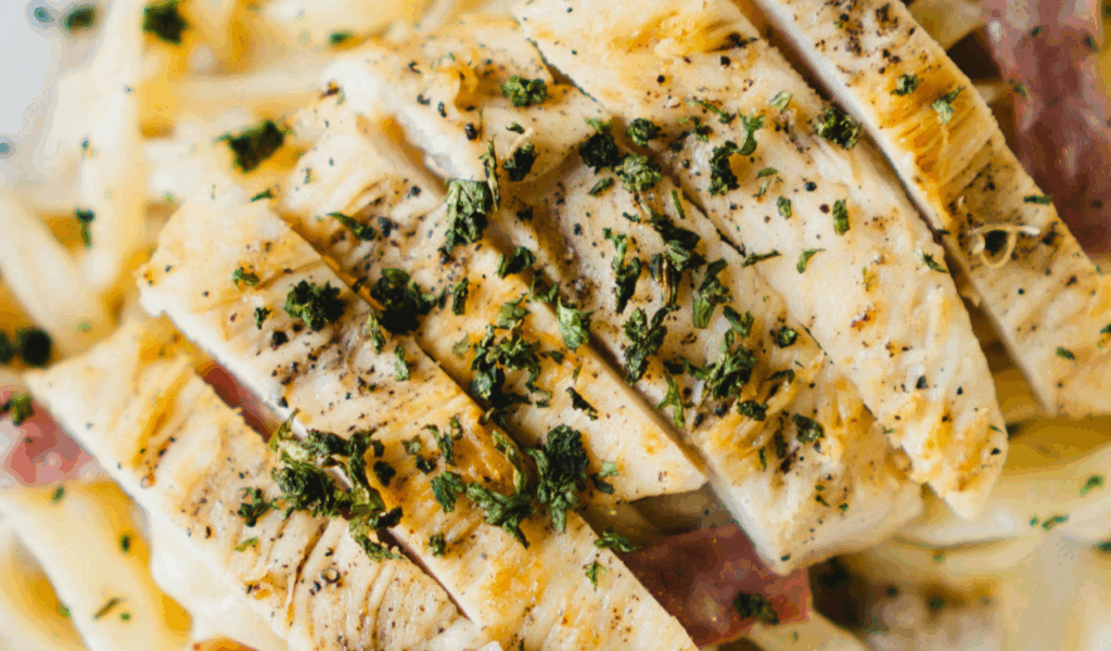Chicken Pot Pie Pasta Bake