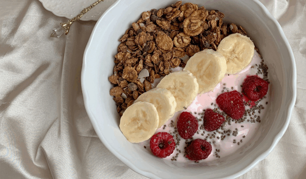 Greek Yogurt with Fruit and Granola