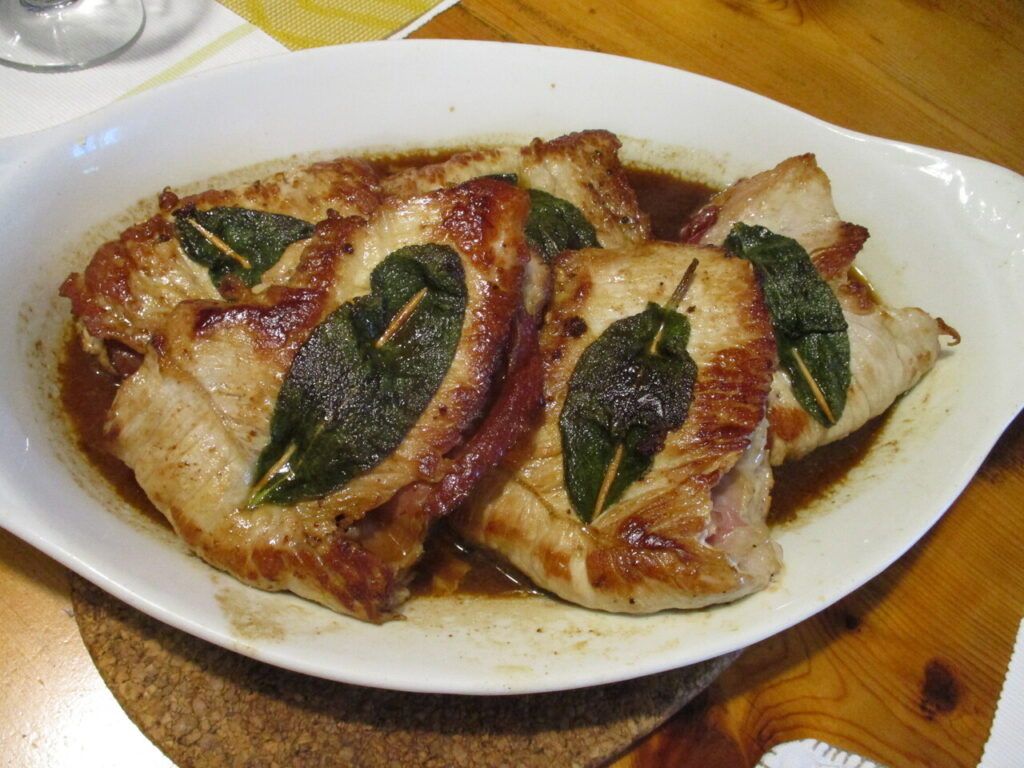 Chicken Saltimbocca
