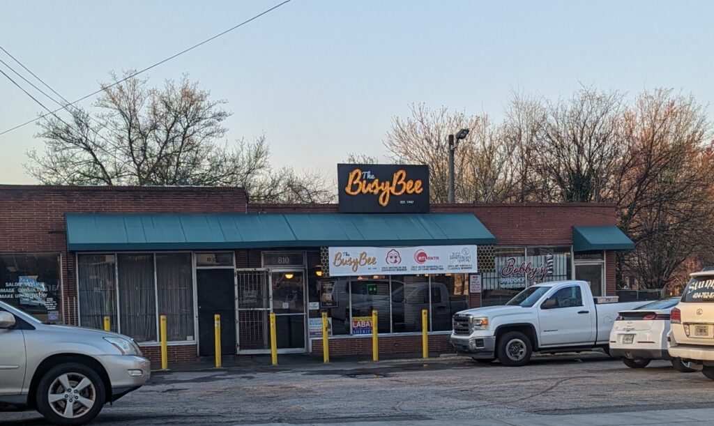 The Busy Bee Café, Atlanta, Georgia