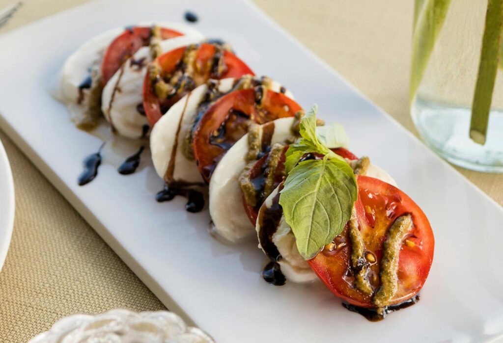 Caprese Salad with Balsamic Glaze