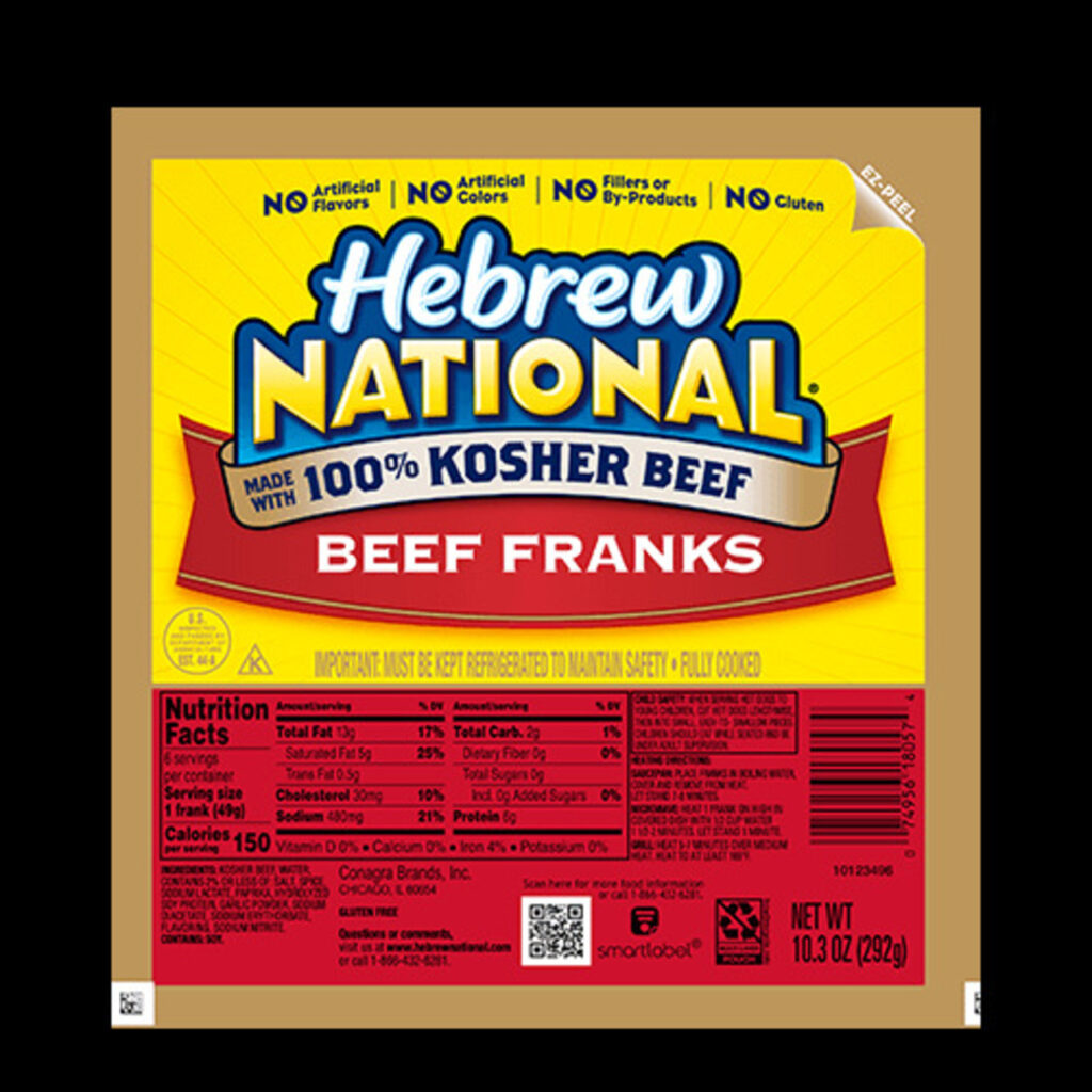 Hebrew National Beef Franks