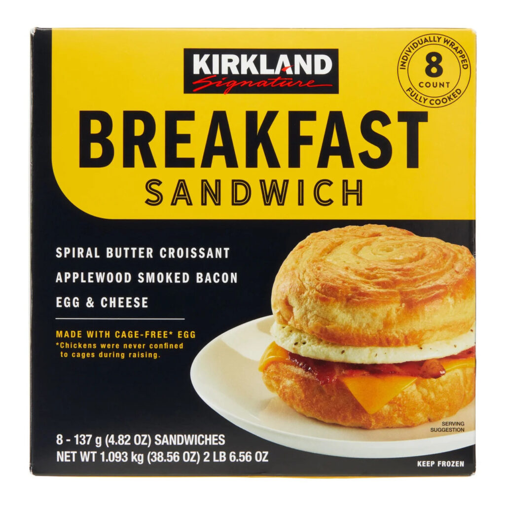 Kirkland Signature Breakfast Sandwiches