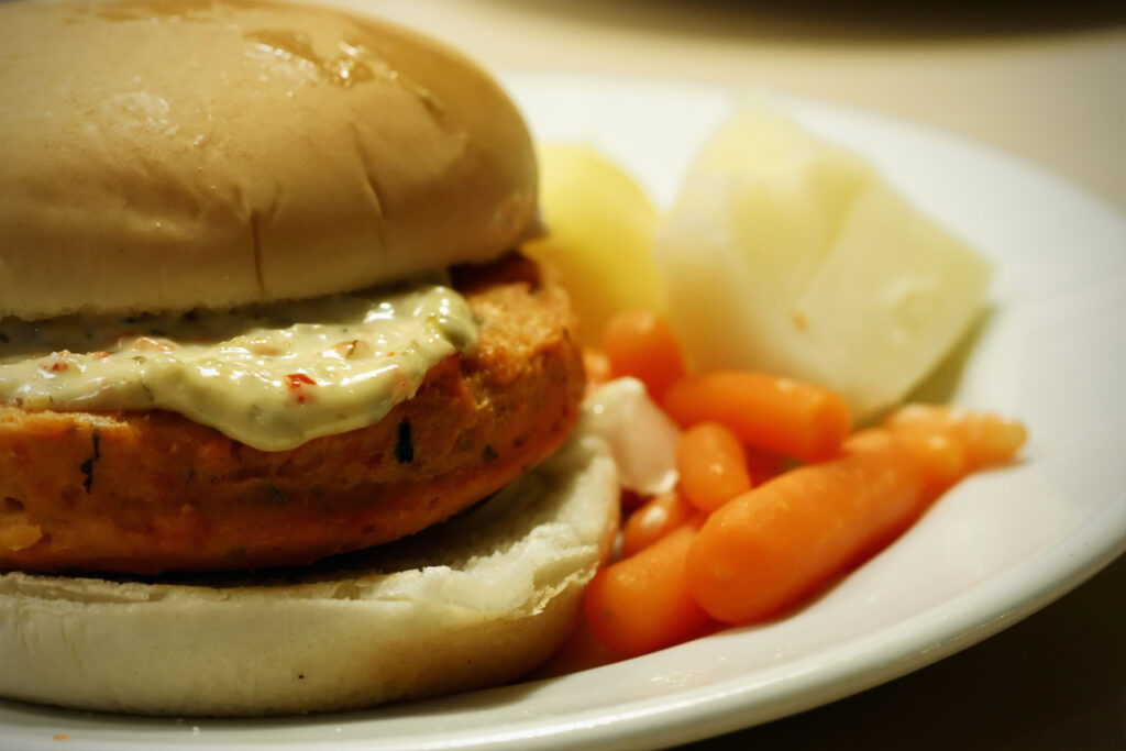 A Salmon Sandwich