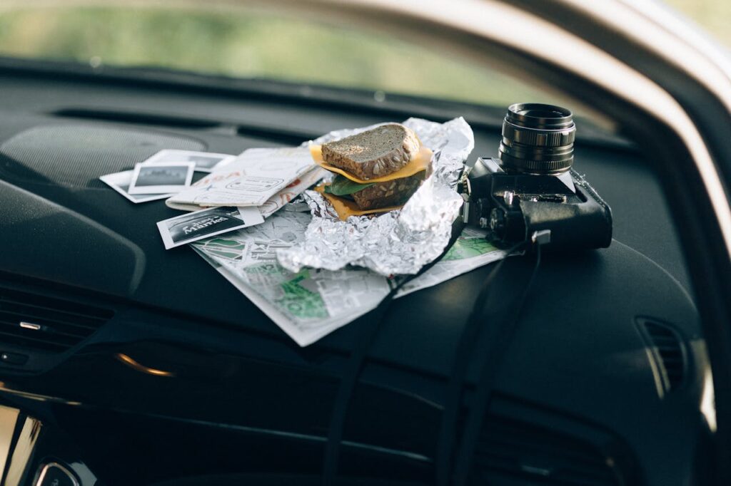 Food in car