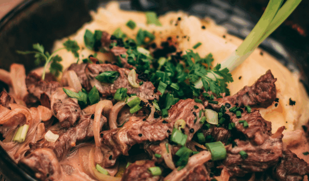 One-Pot Beef Stroganoff