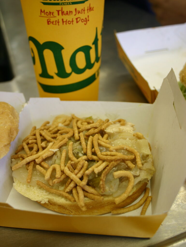 A Chow Mein Sandwich