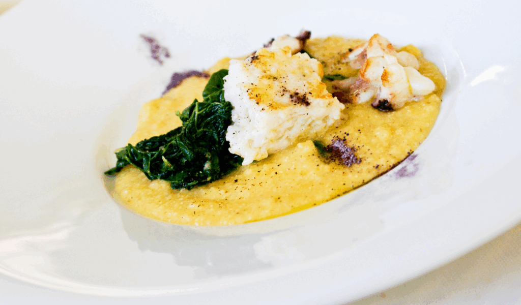 Polenta (particularly with hearty toppings)