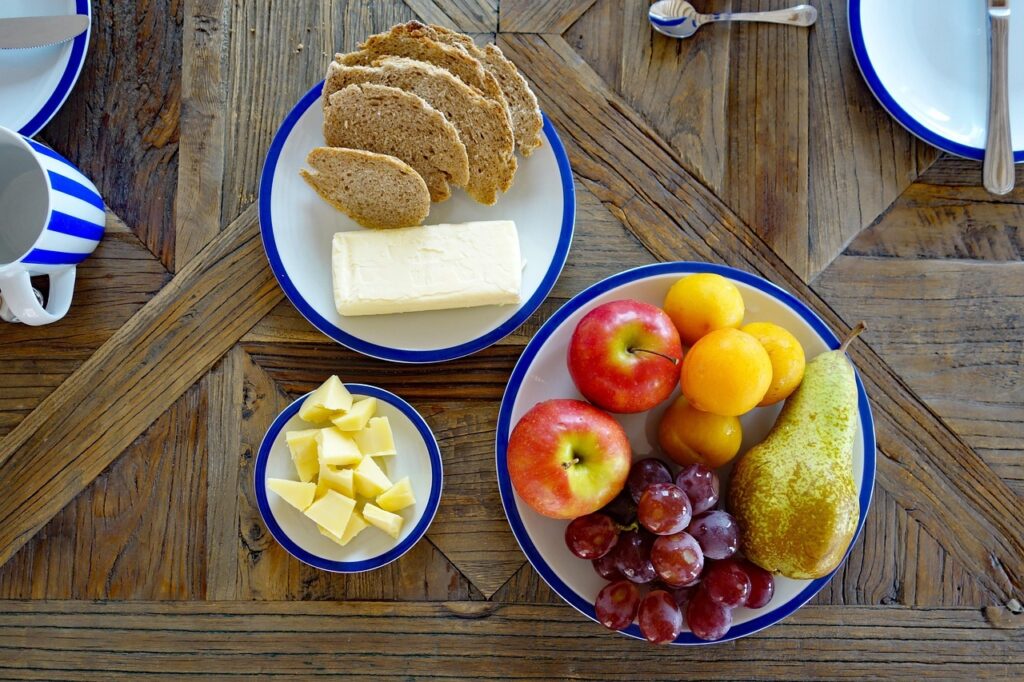  Fruits and butter