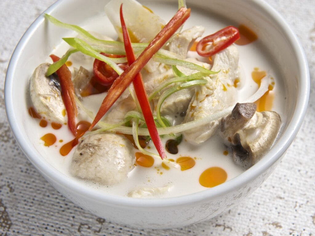 Thai Coconut Curry Soup