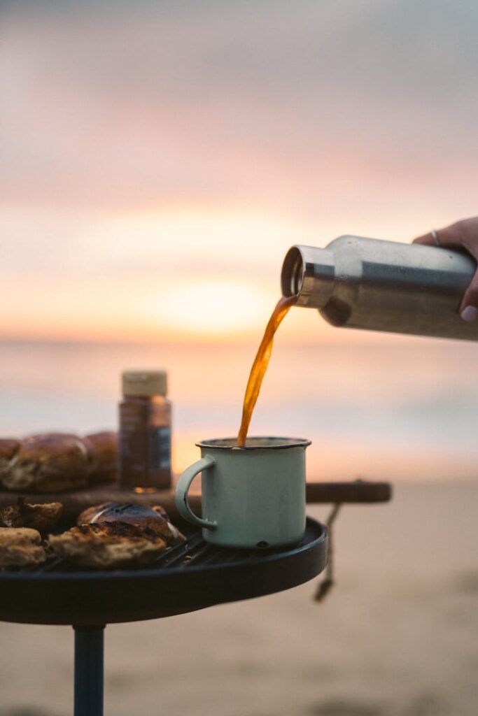 Campfire morning