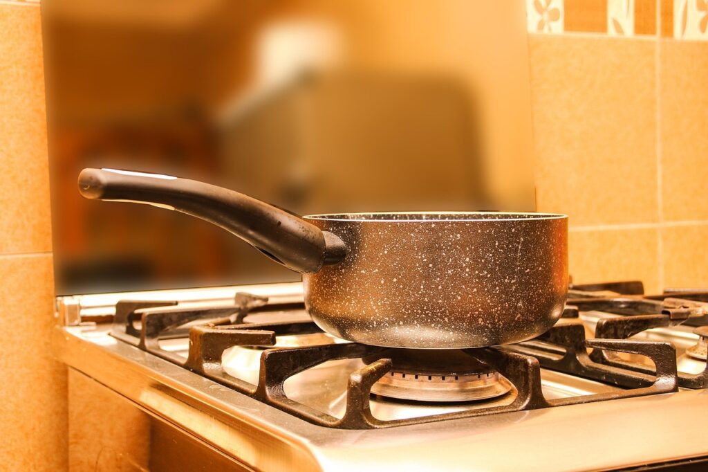 Preheat the pan