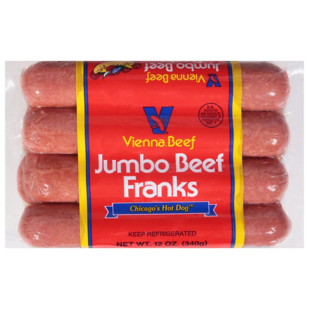 Vienna Beef Jumbo Beef Franks
