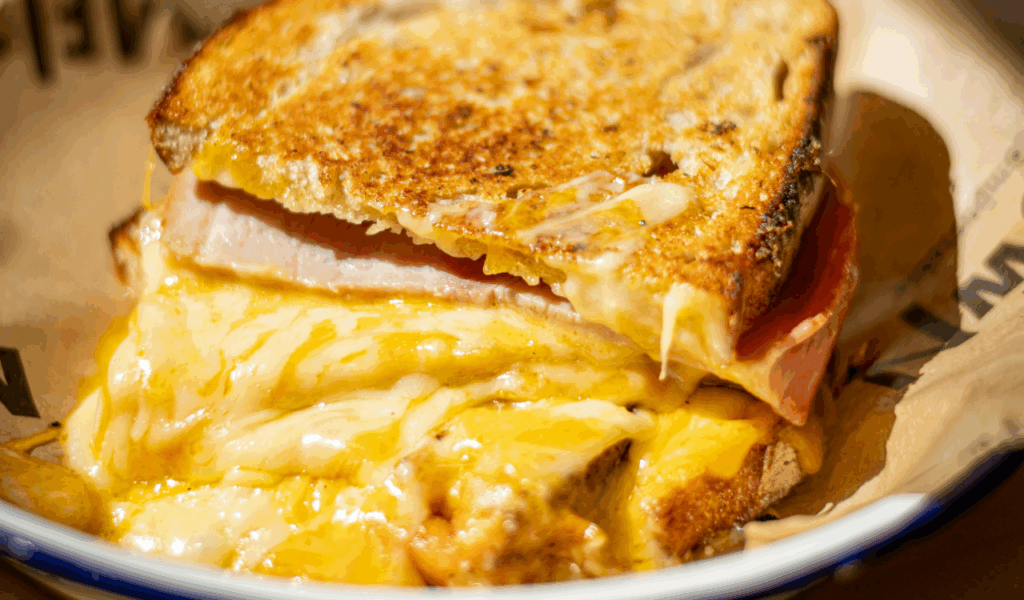 Turkey and Cranberry Grilled Cheese