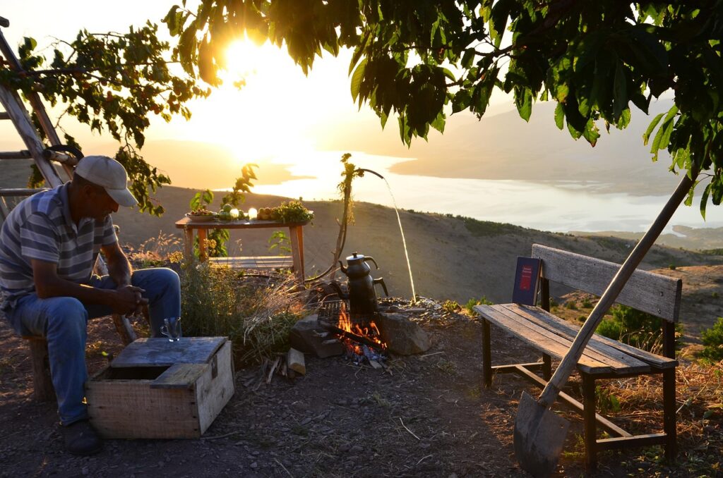 Camping Morning