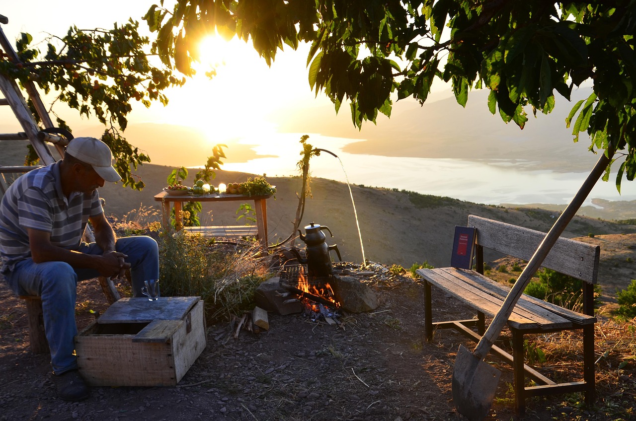 Camping Morning